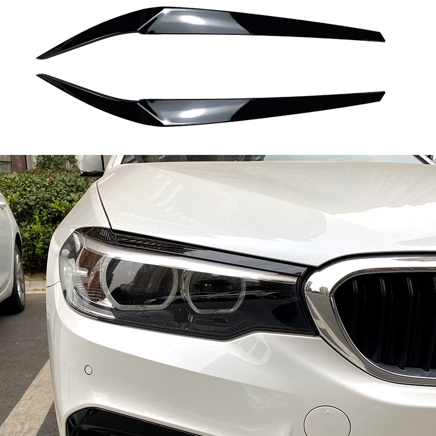 Scheinwerferblenden Böser Blick Schwarz Glanz passend für 4er BMW F32 F33  F36 kaufen