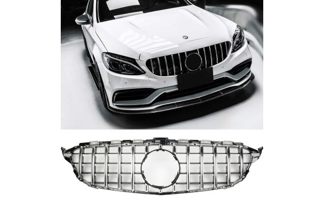 Grille Sport fits for Mercedes W205 C 2014+ GT PANAMERICANA LOOK